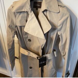 Cole Haan Women's Tan Trench Coat